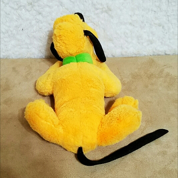 Vintage Disney Parks Authentic Plush Pluto Toy Dog - Picture 6 of 11
